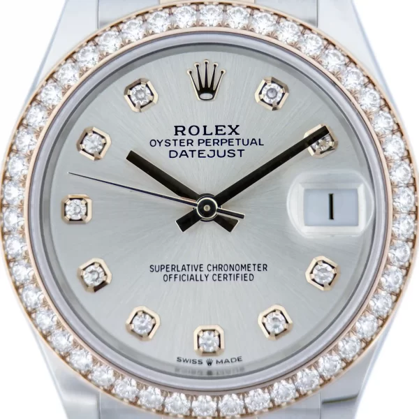 Rolex - 278381RBR - Silver Diamond Dail