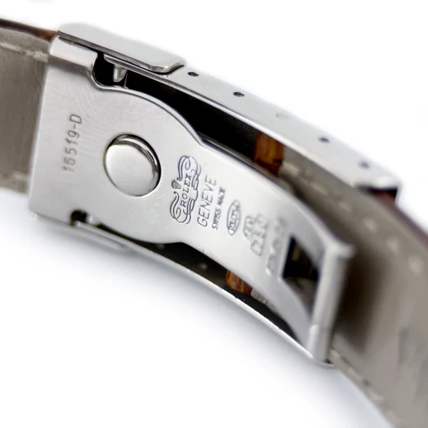 Rolex -16589 - White Full Pave Diamond & Ruby