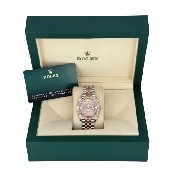 Rolex -126231 -Rose Gold No 6 & 9 Diamonds