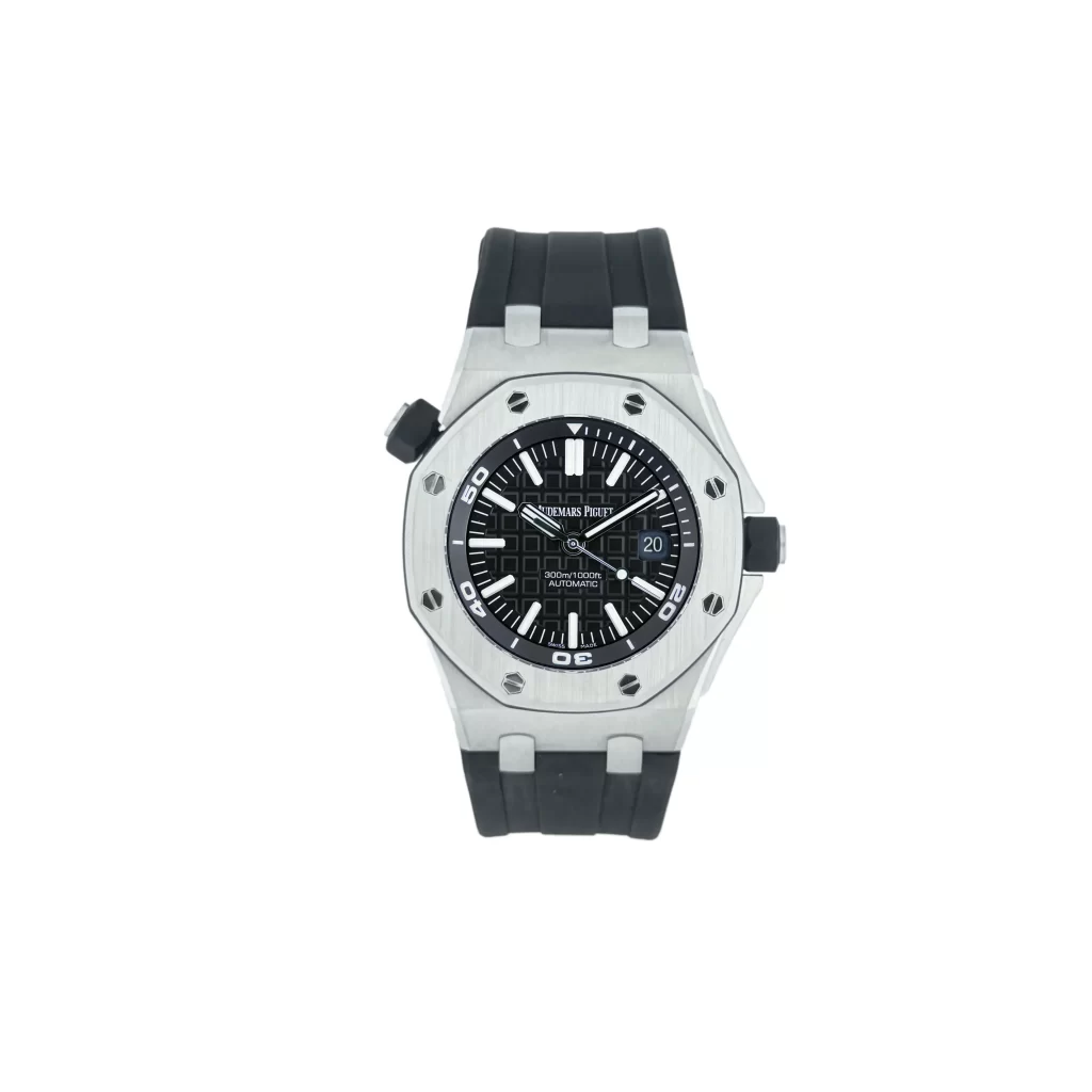Audemars Piguet Royal Oak Offshore Diver 42MM Black Dial 15710ST ...