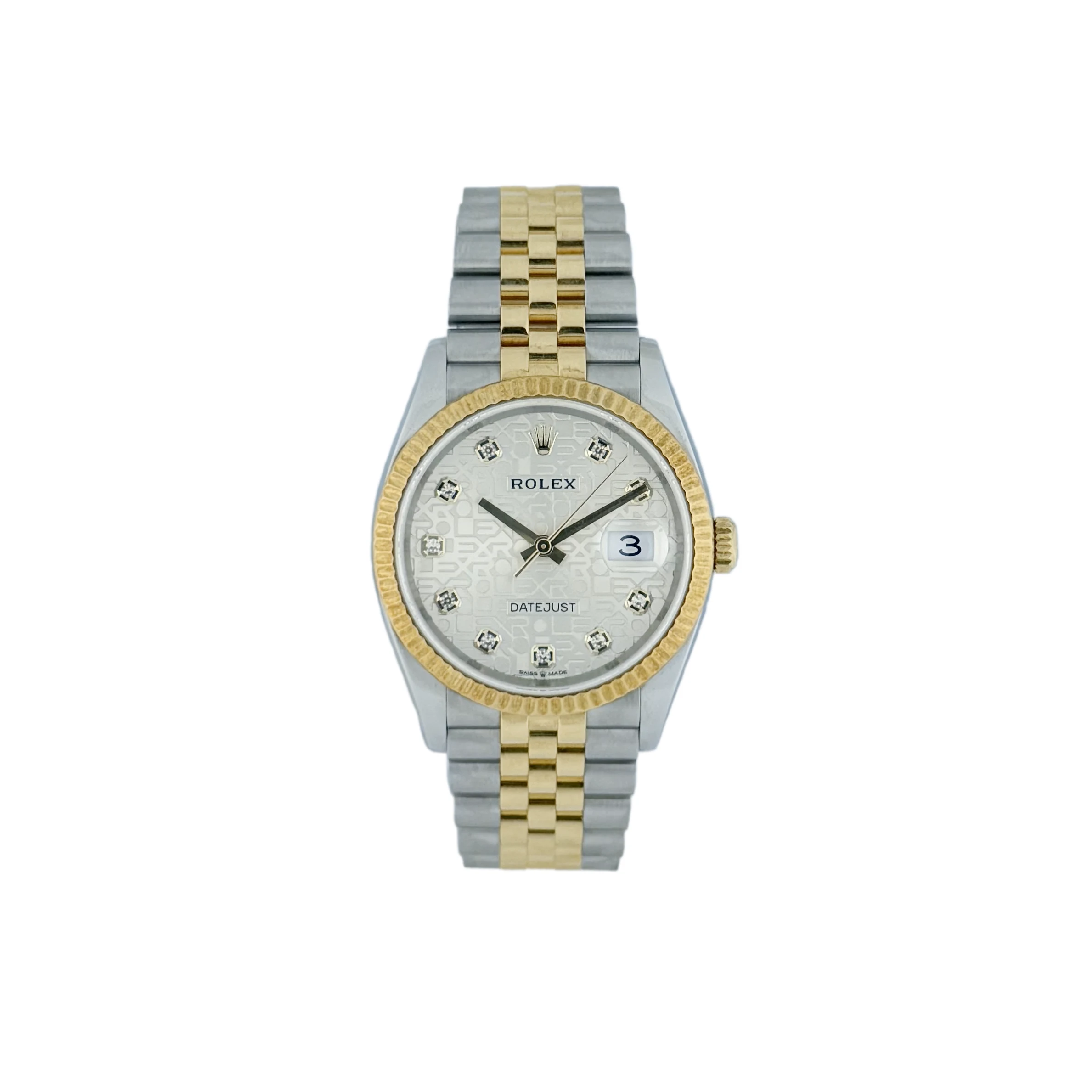 Rolex - 126233 - OFF White Computer Diamond Dial