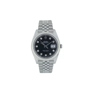 Datejust 41MM Black Diamond Dial