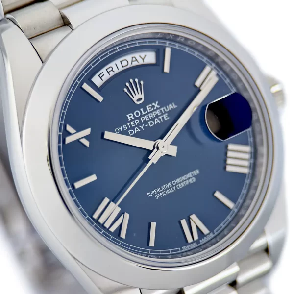 Rolex - 228206 - Blue Roman Dial