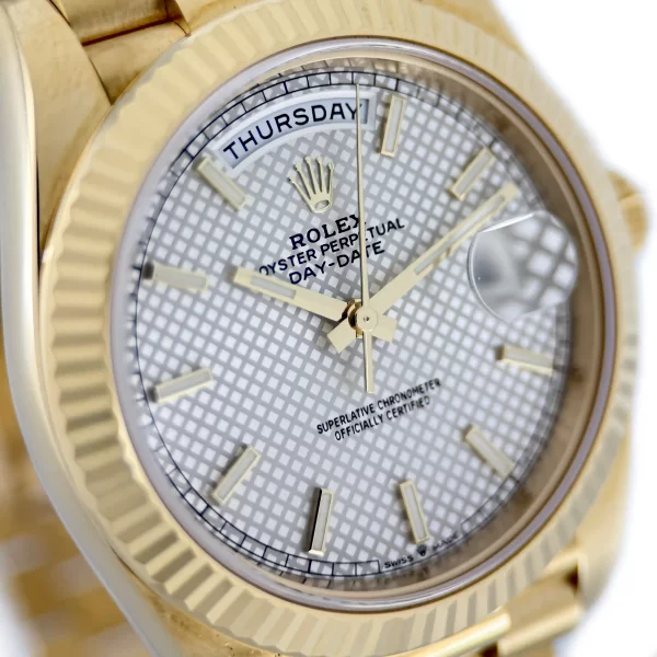 Rolex - 228238 - Silver Tennis Dial
