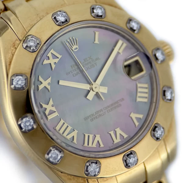 Rolex -81318 - Black Mother of Pearl