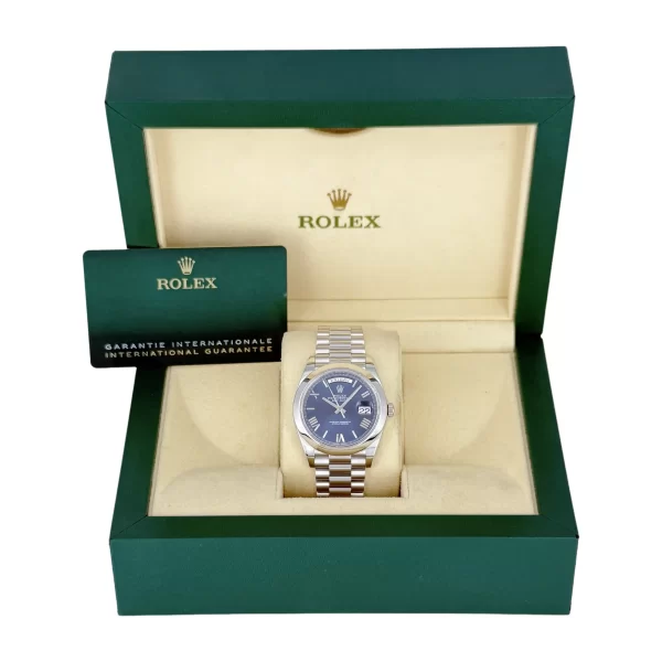 Rolex - 228206 - Blue Roman Dial