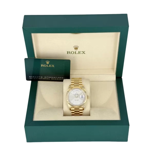 Rolex - 228238 - Silver Tennis Dial