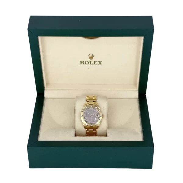 Rolex -81318 - Black Mother of Pearl