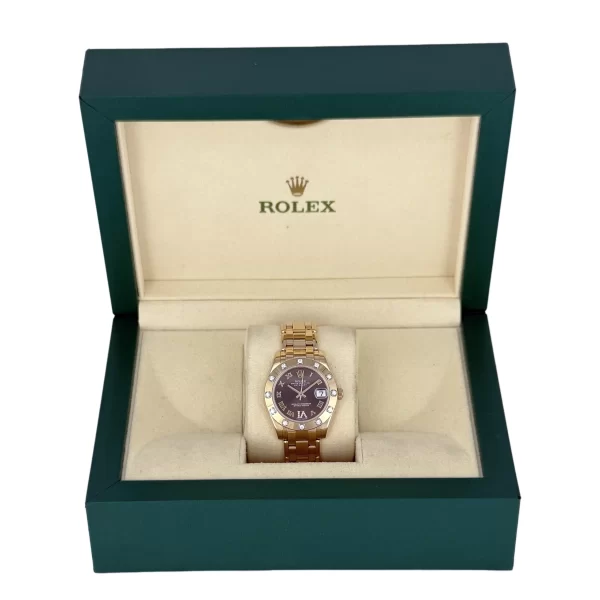 Rolex - 81315 - chocolate VI Diamonds