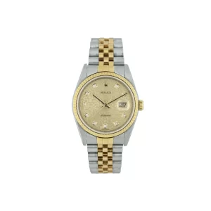Rolex - 16233 - Champagne Computer Diamond Dial