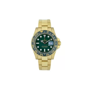 GMT-Master II 41MM Gold with Green Dial