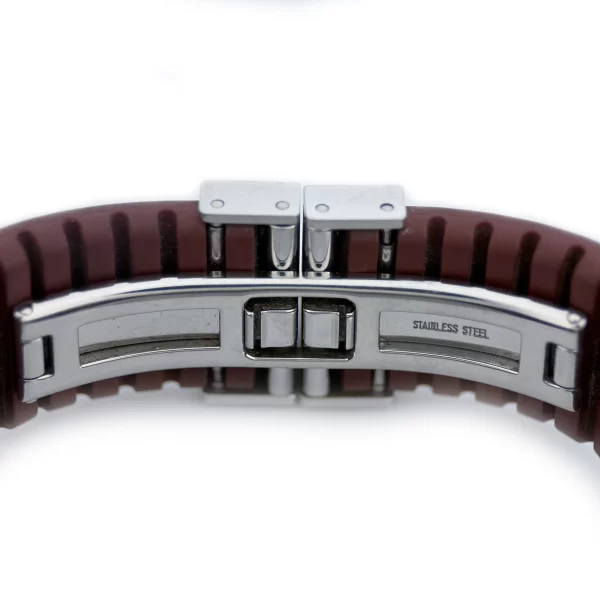 Aquanaut 36MM Stainless Steel Diamond Set with Red Dial
