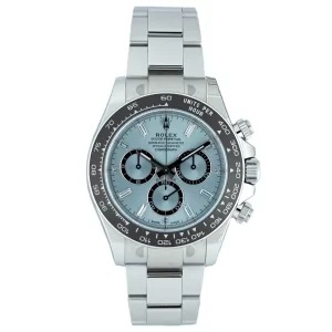 Rolex - 126506 - Ice Blue baguette dial