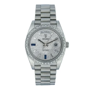 Rolex - 228396TBR - Pave Dial