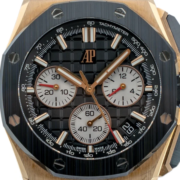 Audemars Piguet Royal Oak Offshore 43MM Black Dial 26420 OR | Afridi ...