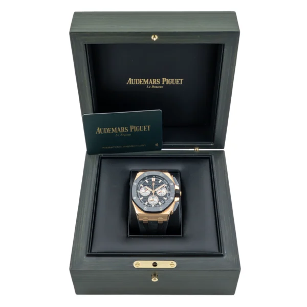 Audemars Piguet Royal Oak Offshore 43MM Black Dial 26420 OR | Afridi ...
