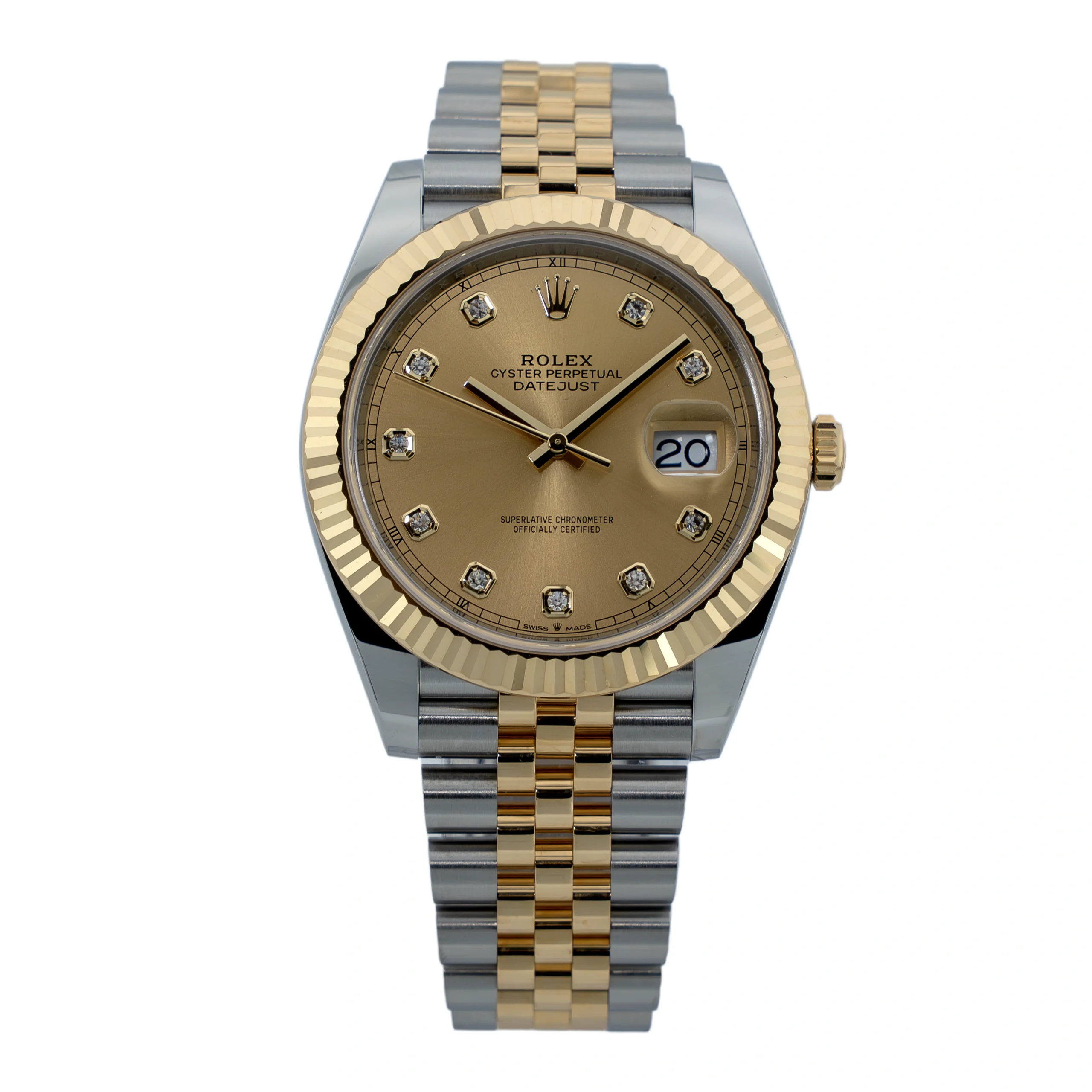 Rolex - 126333 - Champagne Diamond Dial