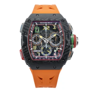 RM65-01 50MM Black Skeletonized Dial