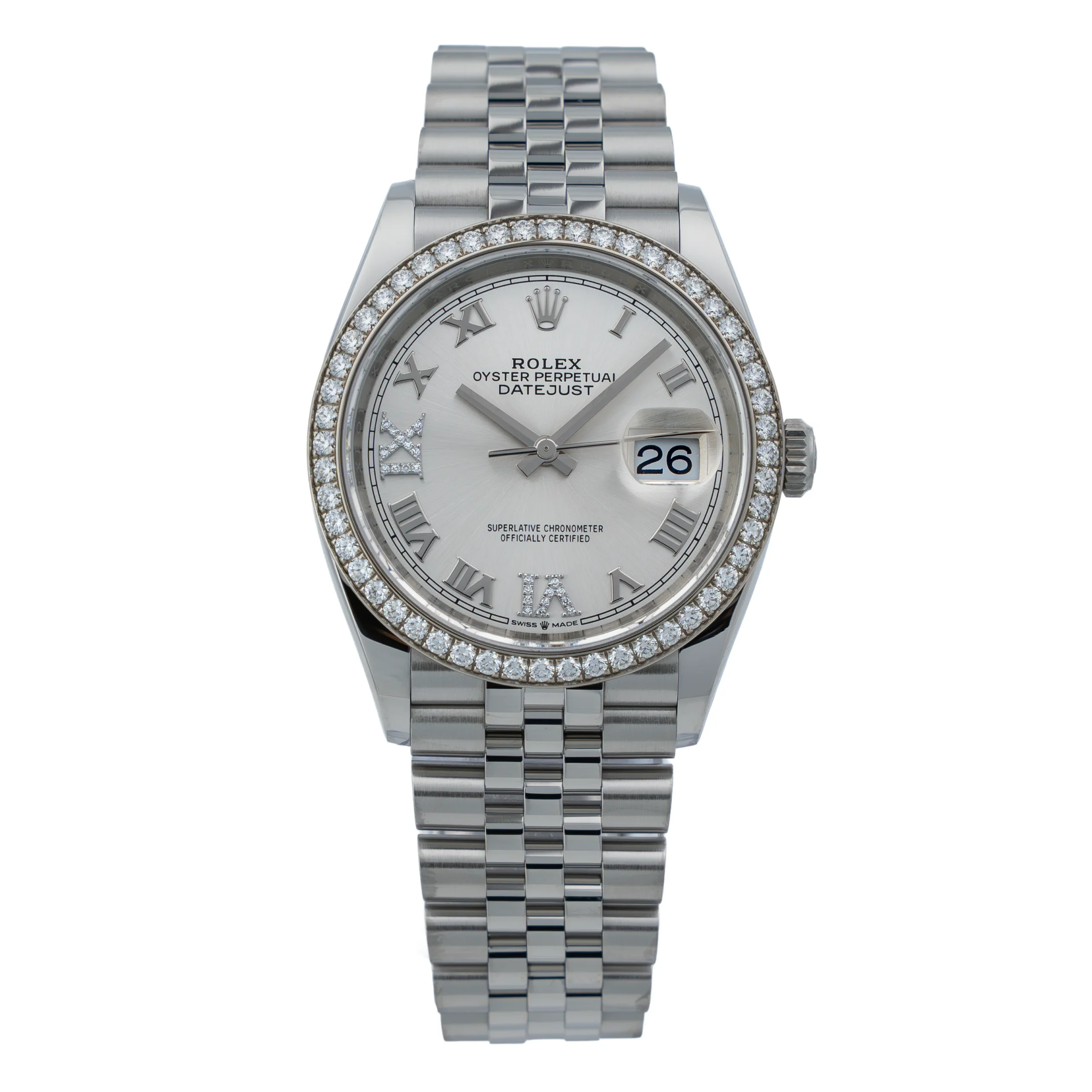 Rolex - 126284RBR - Silver Dial