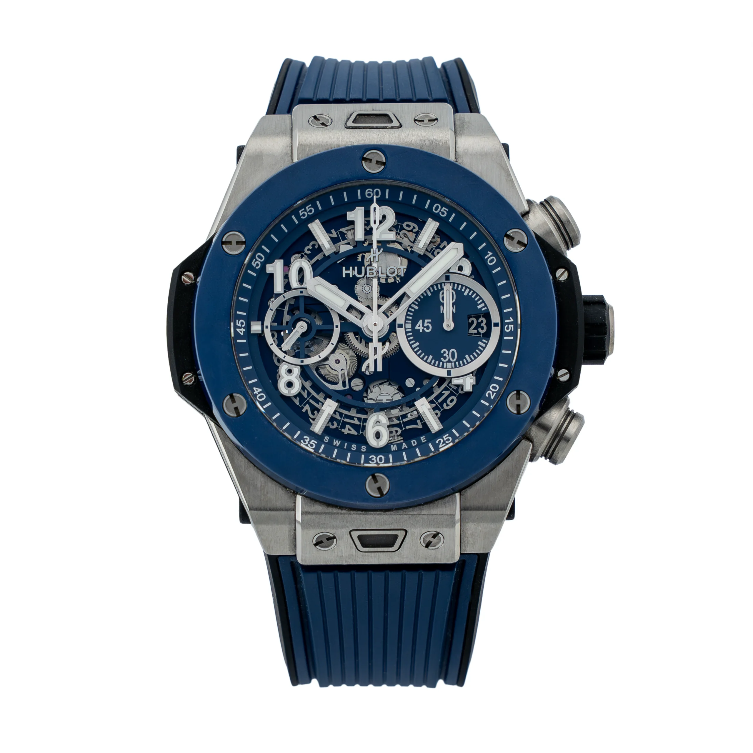 Hublot - 421.NL.5170.RX - Blue Skeletoned