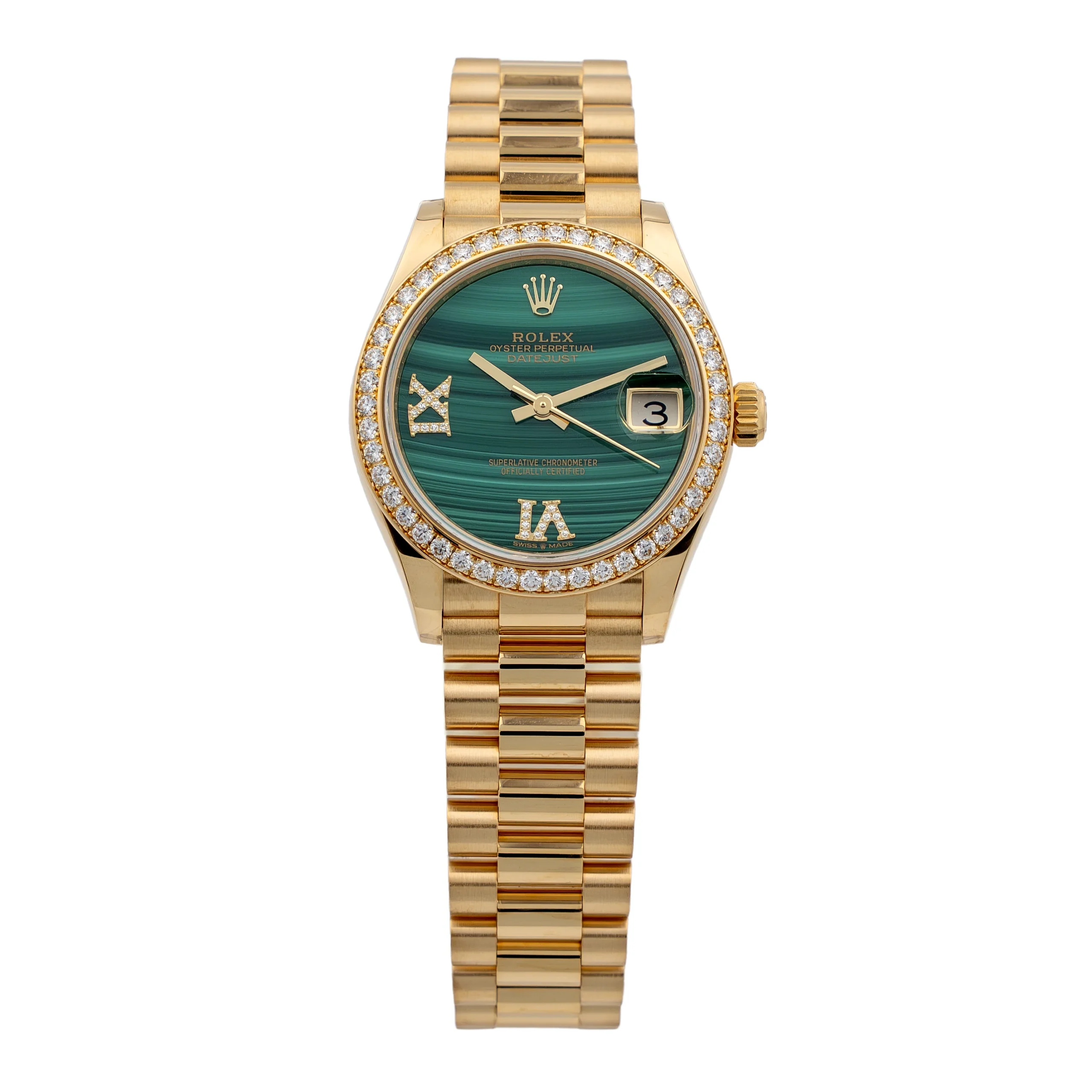 Rolex - 278288RBR - Green Dial