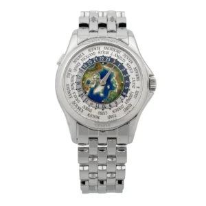 World Time 39.5MM White Dial