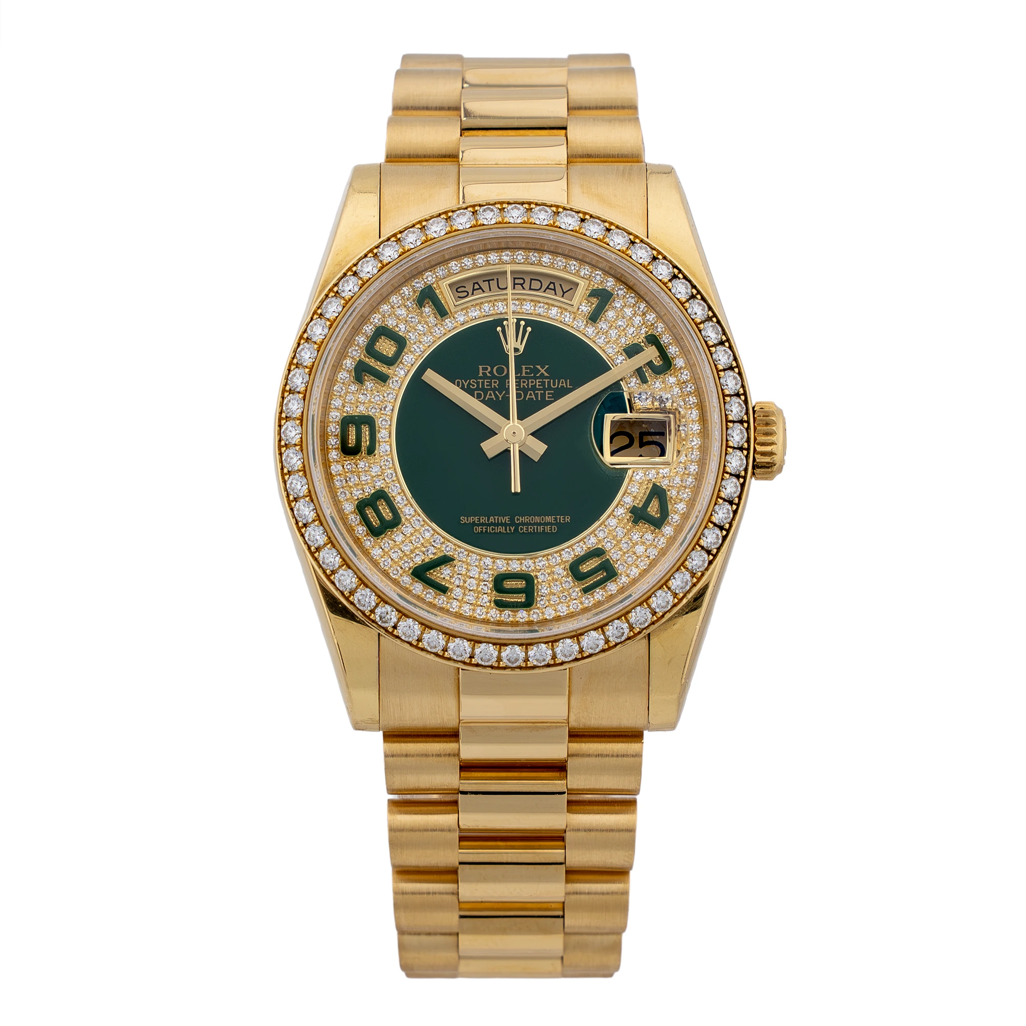 Rolex - 118348 - Green Dial