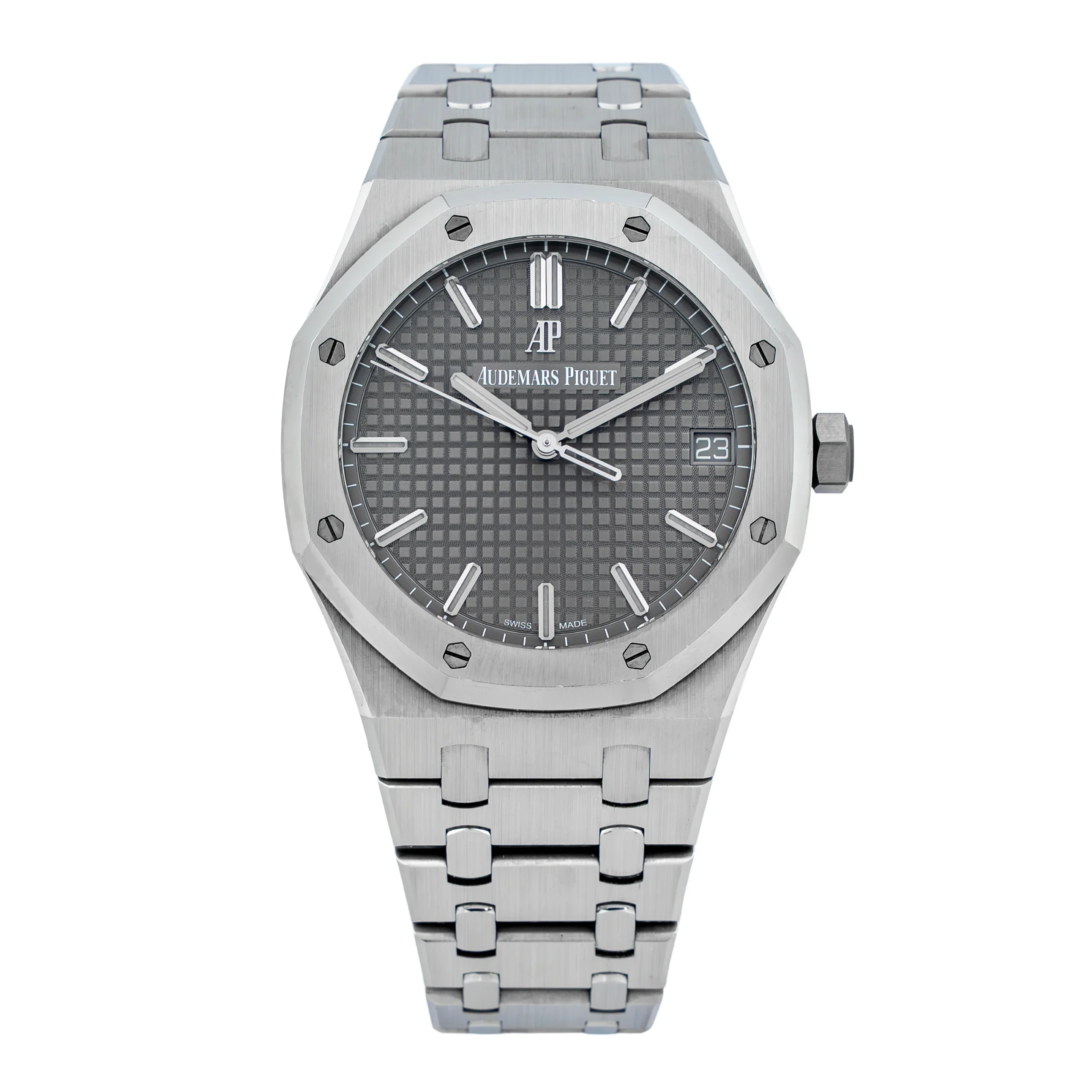 AP - 15500ST - Grey Dial