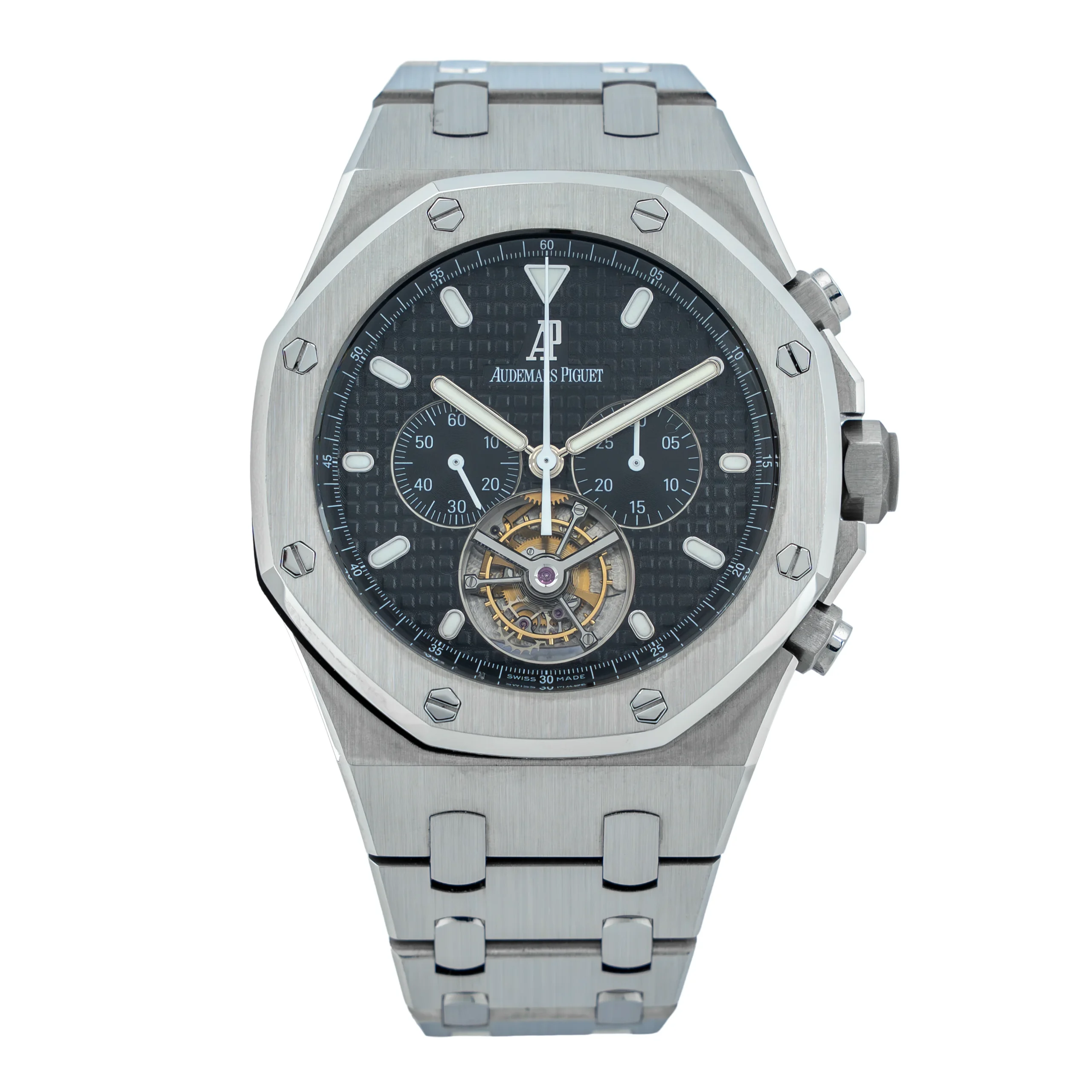 AP - 25977 ST - Black Dial
