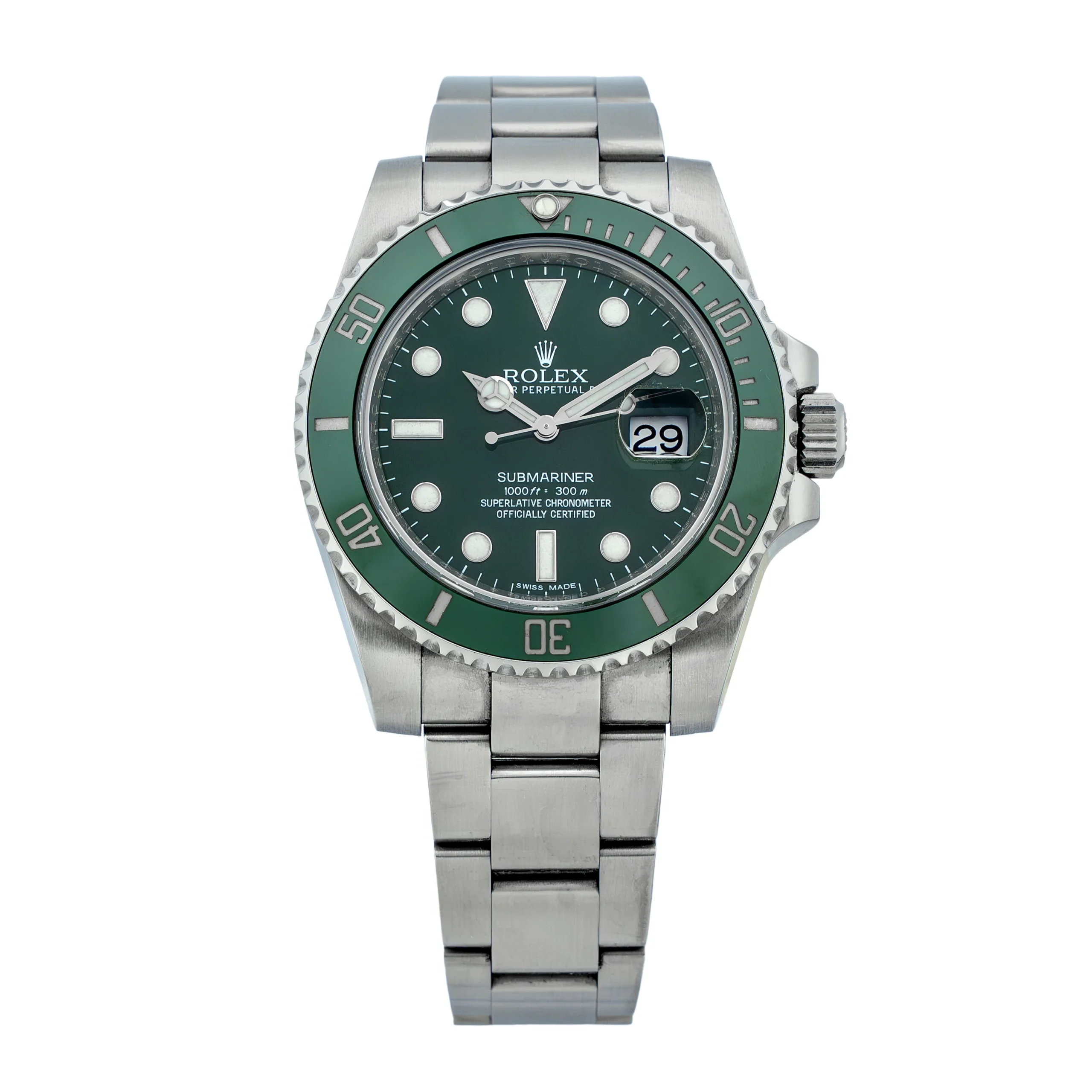 Rolex - 116610LV - Green Dial