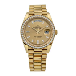 Rolex - 228348RBR - Champagne Baguette Dial