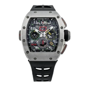 RM - RM11-02 - Black Skeletonized Dial