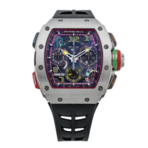 RM - RM65-01 - Black Skeletonized Dial
