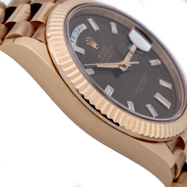 Rolex Day-Date 40MM Chocolate Dial 228235 | Afridi Luxury Watches