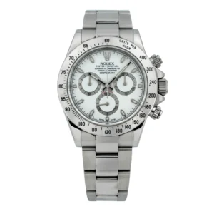 Daytona 40MM White Dial