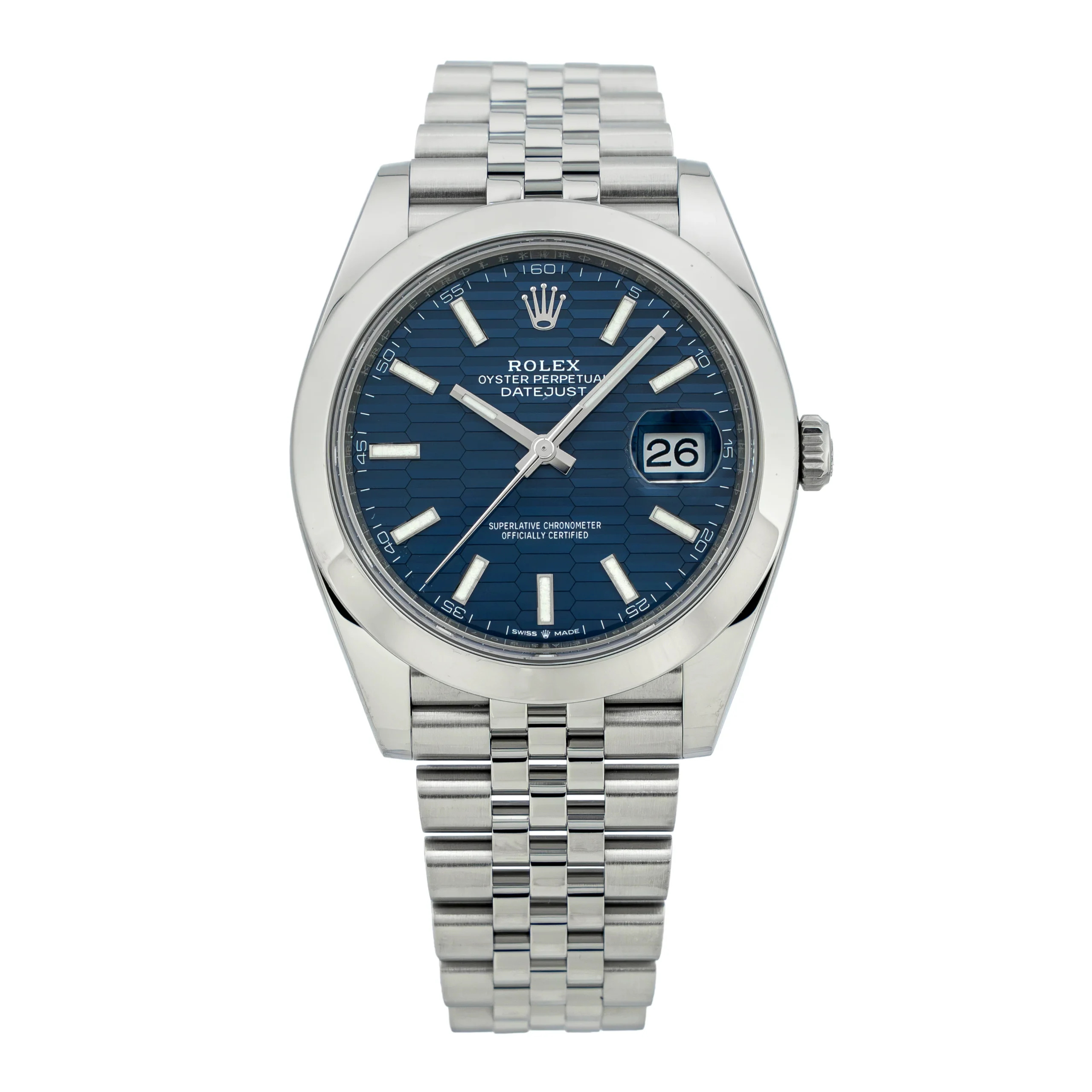Rolex - 126300 - Blue Motif Dial