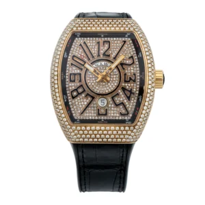 Vanguard 44MM Pave Diamonds Dial