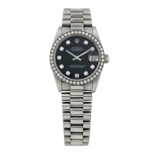Datjust 31MM Black dial