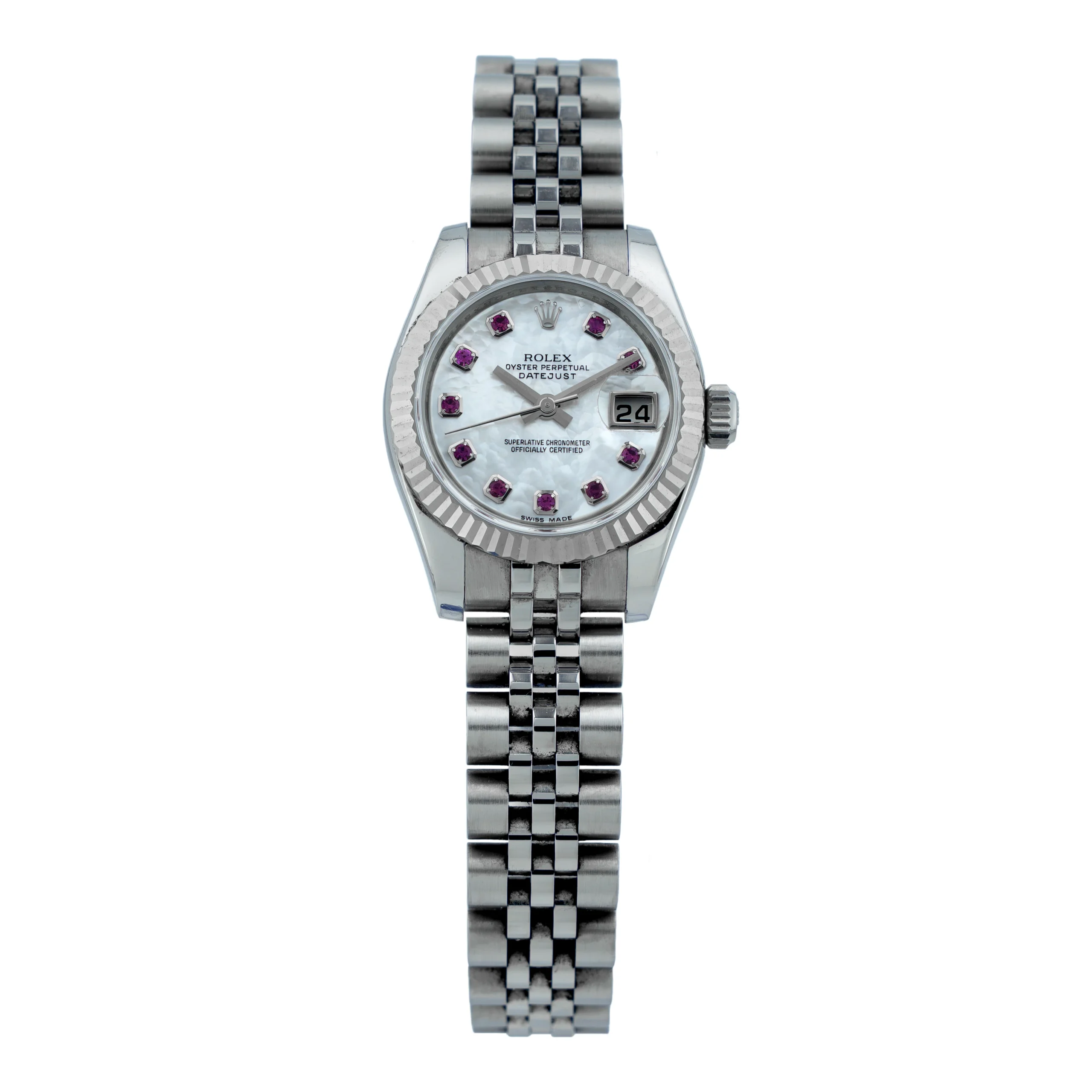 Rolex - 179174 - White MOP Dial