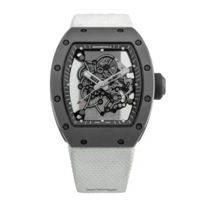 RM055 49.9×42.7MM Black Skeletonized Dial (Bubba Watson)