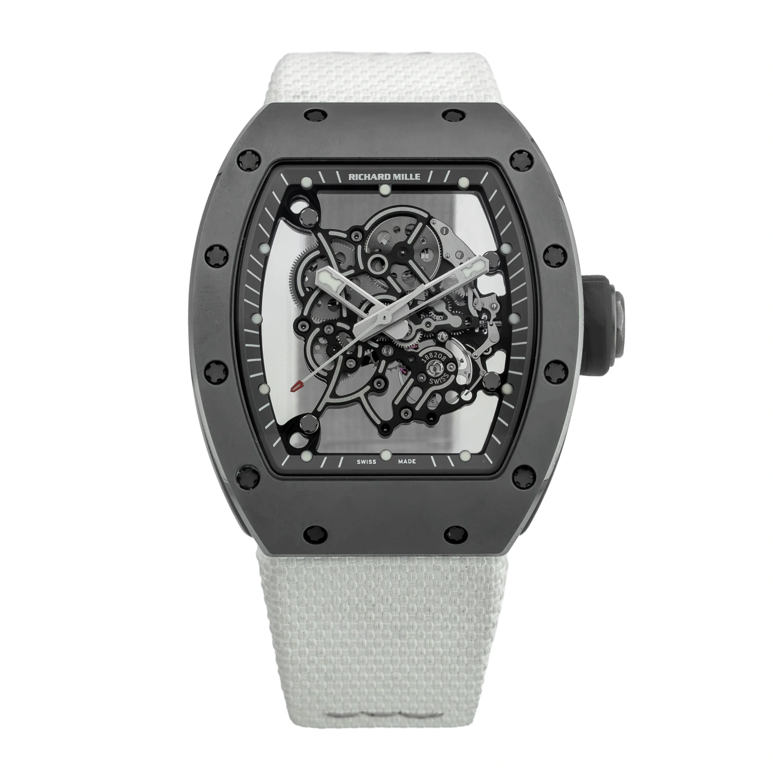 RM - RM055Ti - Black Skeleton Dial