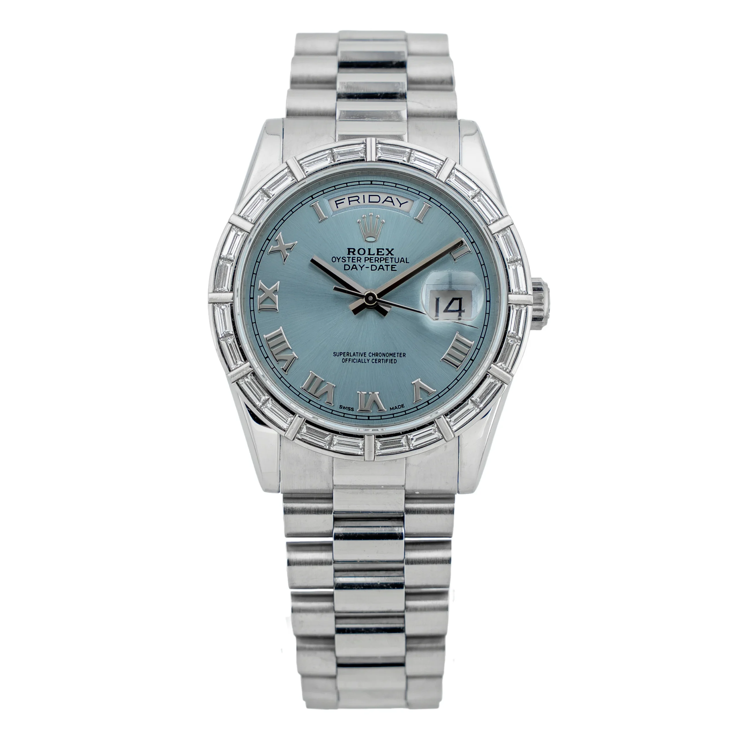 Rolex - 118366 - Sky Blue Dial