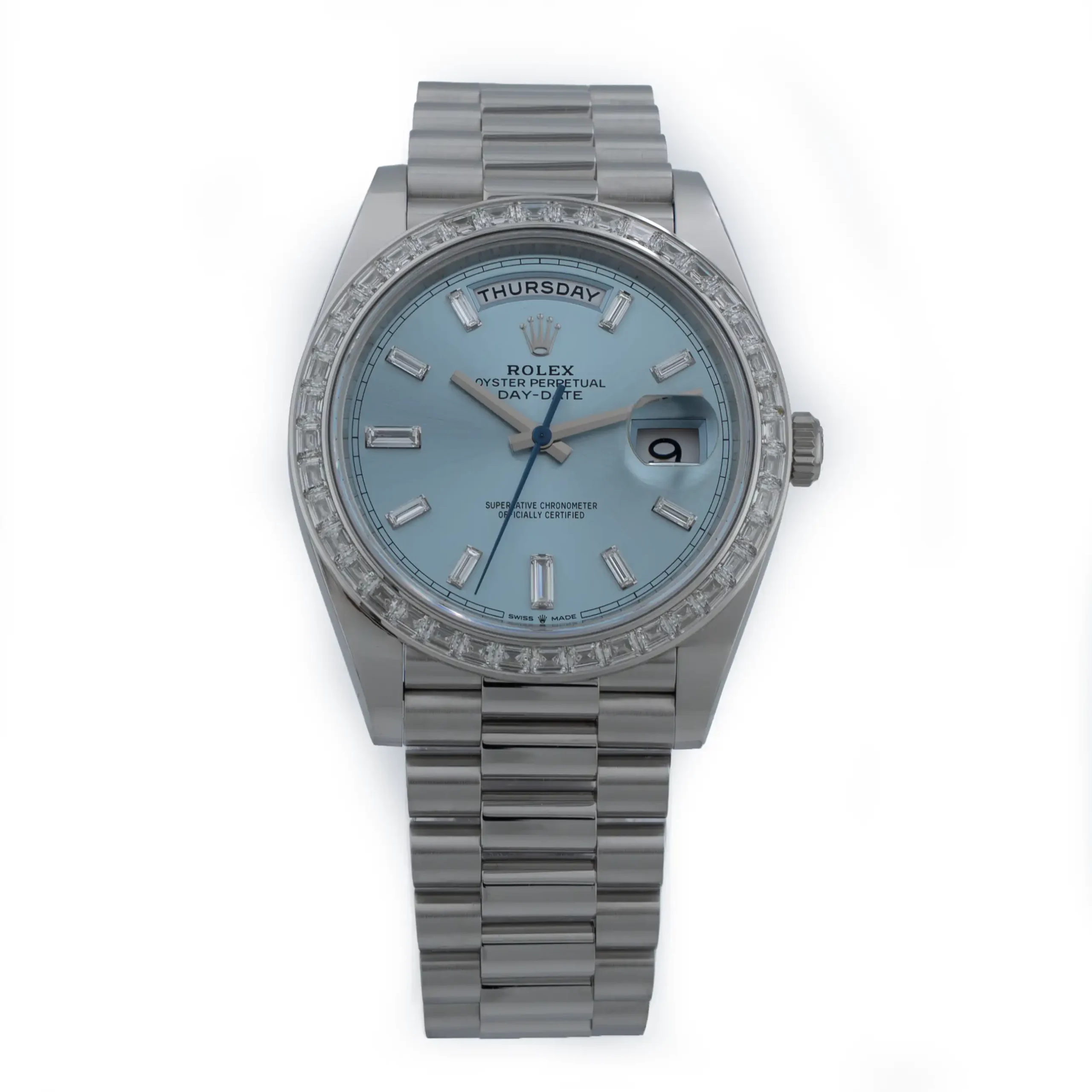 Rolex - 228396TBR - Sky Blue Dial
